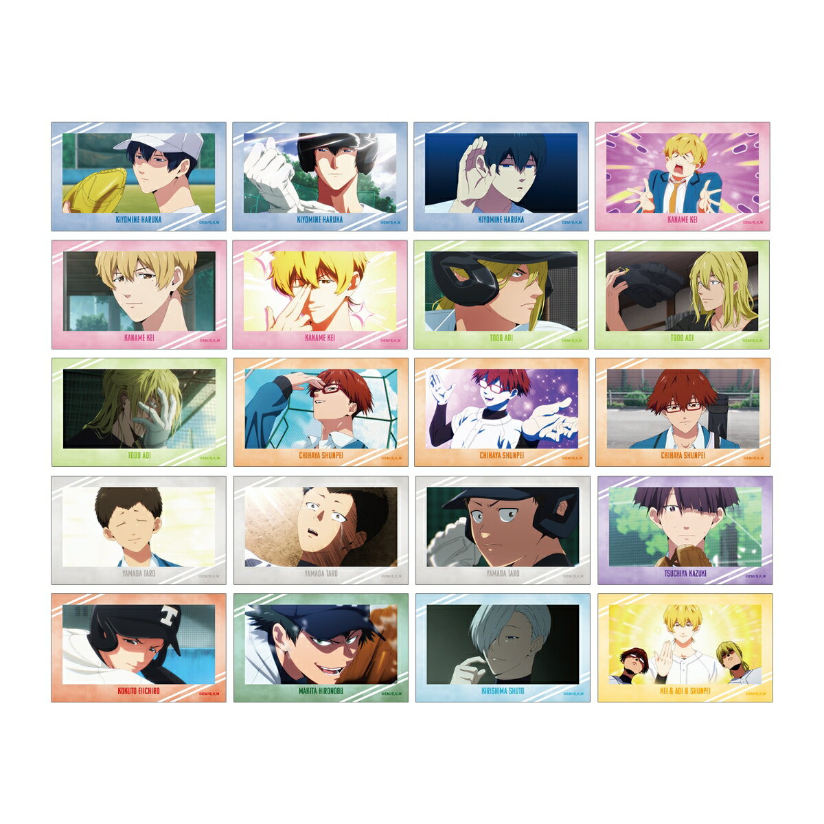 TVアニメ「忘却バッテリー」トレーディング場面写イラストカード(BOX＝20入)