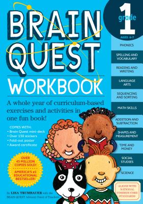 BRAIN QUEST WORKBOOK:GRADE 1(P) [ LISA TRUMBAUER ]