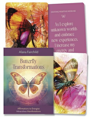 Butterfly Transformations: Affirmations to Energise Miraculous Manifestations FLSH CARD-BUTTERFLY TRANSFORMA [ Alana Fairchild ]