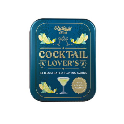 Cocktail Lover's Playing Cards FLSH CARD-COCKTAIL LOVERS PLAY [ Ridley's Games ]