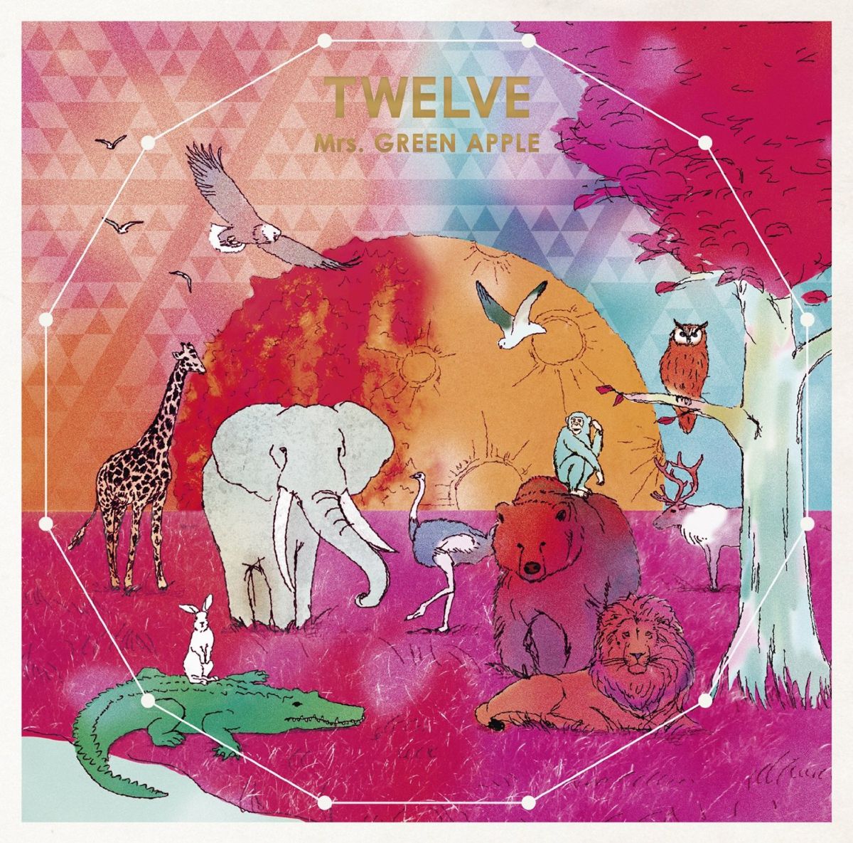 TWELVE (初回限定盤 CD＋DVD) [ Mrs.GREEN APPLE ]