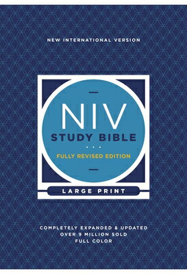 NIV Study Bible, Fully Revised Edition, Large Print, Hardcover, Red Letter, Comfort Print NIV STUDY BIBLE FULLY REV /E L （NIV Study Bible, Fully Revised Edition） 