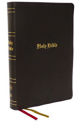 KJV Holy Bible: Super Giant Print with 43,000 Cross References, Brown Bonded Leather, Red Letter, Co KJV DLX REF BIBLE SUPER GP IMI Thomas Nelson
