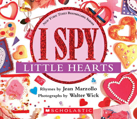 Filled with fun photos from the original I Spy series, this sweet new I Spy Little book comes with a holographic foil cover! Preschoolers can search for hearts galore, as well as other intriguing toys and trinkets! Picture clues and rhyming riddles guide the youngest readers through twelve delightful puzzles.