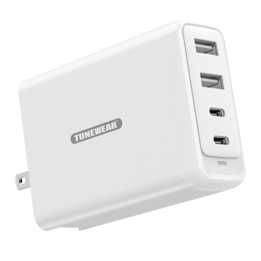 【お買い物マラソン期間限定価格】ACアダプタ TUNEMAX 100W Gan Wall Charger-White