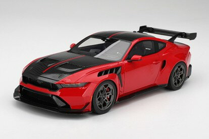 TOP SPEED 1/18 フォード マスタング GTD レースレッド 【TS0674】 (ミニカー)