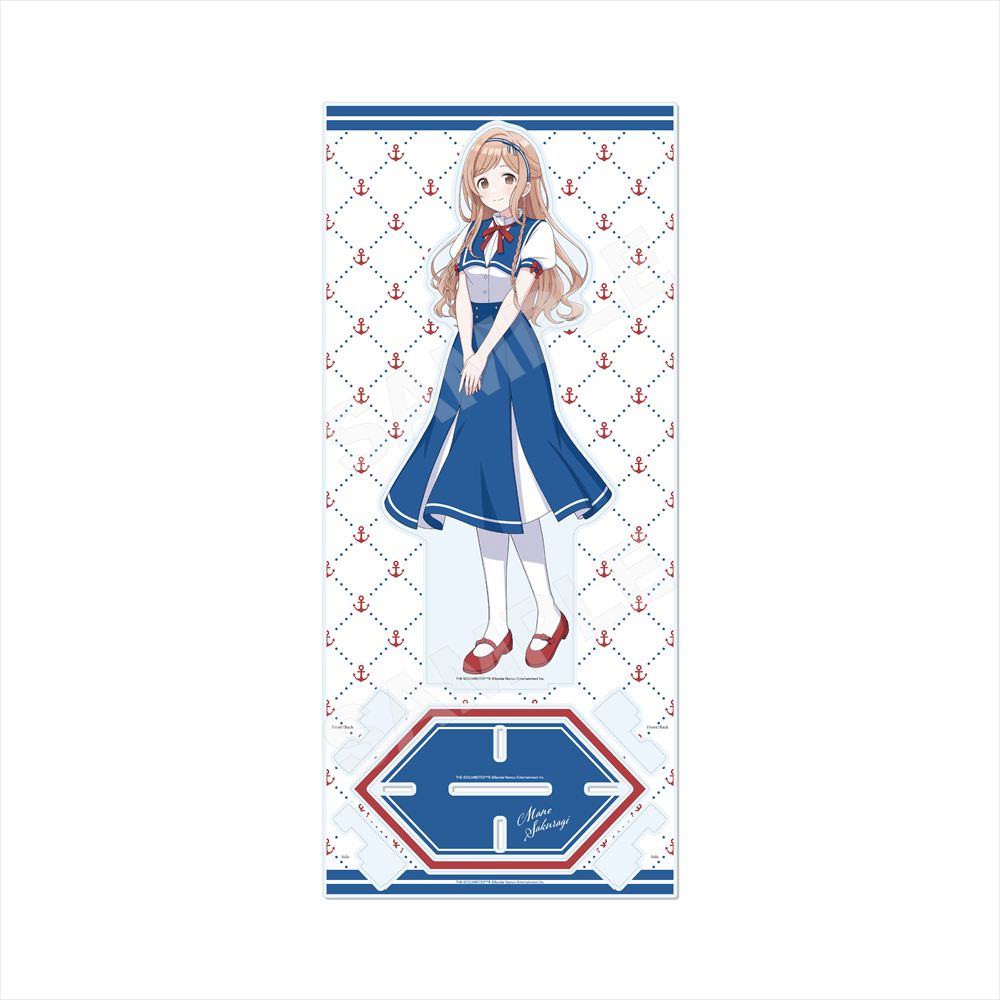 アイドルマスター シャイニーカラーズ パラレルマリンルックver． トールアクリルスタンド ／01 櫻木 真乃