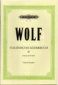 【輸入楽譜】ヴォルフ, Hugo: イタリア歌曲集 第3巻 (独語・英語)