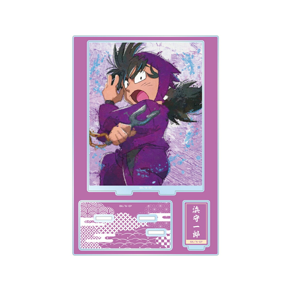 忍たま乱太郎 浜守一郎 grunge CANVAS パーツ付きBIGアクリルスタンド【グッズ】