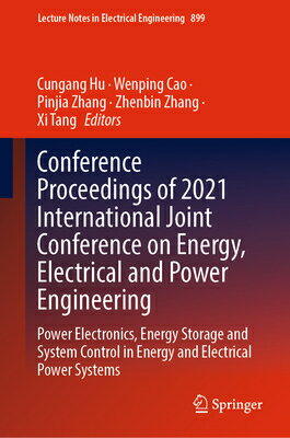 Conference Proceedings of 2021 International Joint Conference on Energy, Electrical and Power Engine