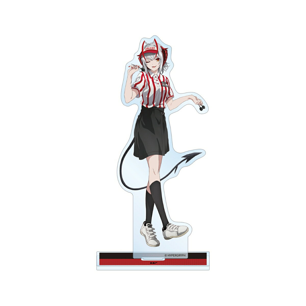 アークナイツ【焔燼曙明/RISE FROM EMBER】描き下ろし W アクティビティスタッフver. BIGアクリルスタンド