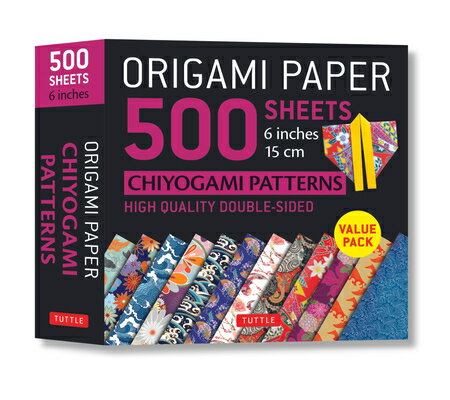 ORIGAMI PAPER CHIYOGAMI 500 SHEETS