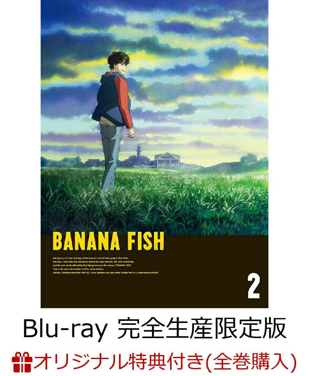 【楽天ブックス+店舖共通全巻購入特典対象】BANANA FISH Blu-ray Disc BOX 2(完全生産限定版)【Blu-ray】