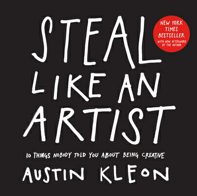 A manifesto for the digital age, "Steal Like an Artist" is a guide whose positive message, graphic look and illustrations, exercises, and examples will put readers directly in touch with their artistic side.