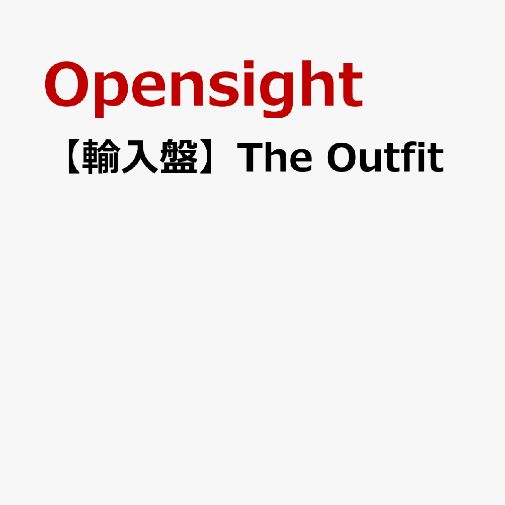 【輸入盤】The Outfit