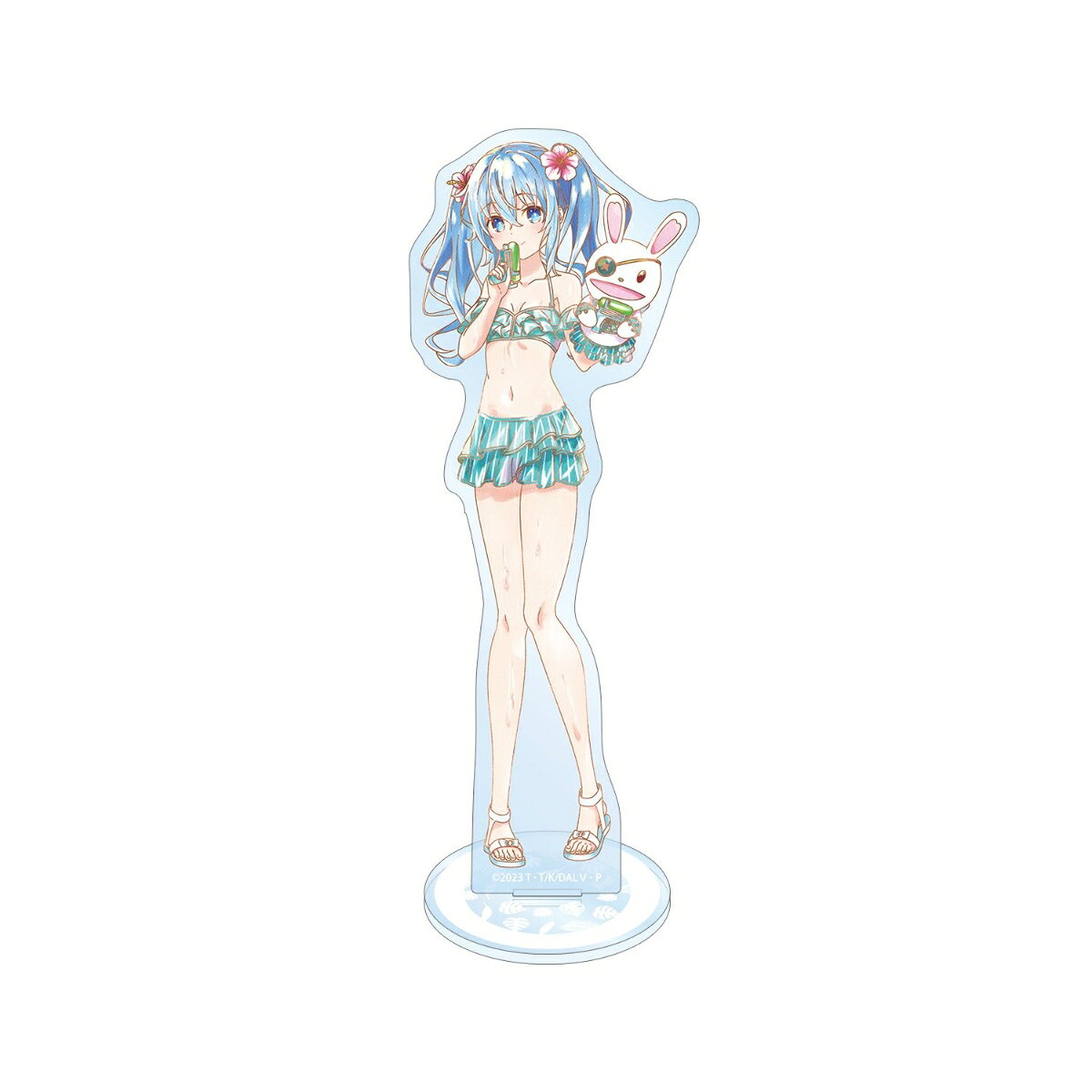 アニメ「デート・ア・ライブV」描き下ろし 四糸乃 デート・ア・バカンスver. Ani-Art aqua label BIGアクリルスタンド