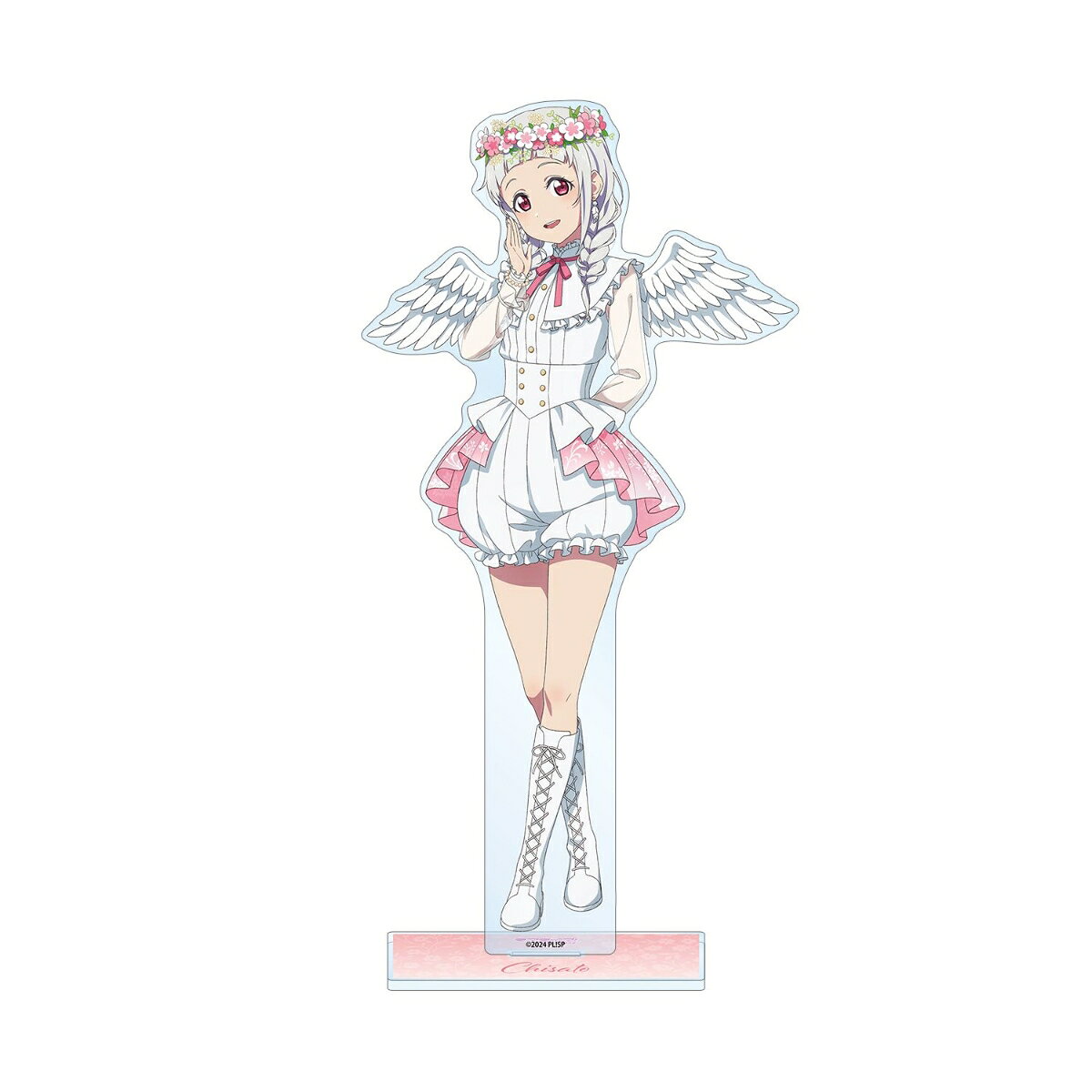 ラブライブ！スーパースター!!描き下ろし 嵐 千砂都 天使ver. 特大アクリルスタンド