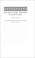 Written in the literary style of the French Renaissance, "On Solitude" is de Montaigne's stoic reflection on living a life of imagination and virtue.