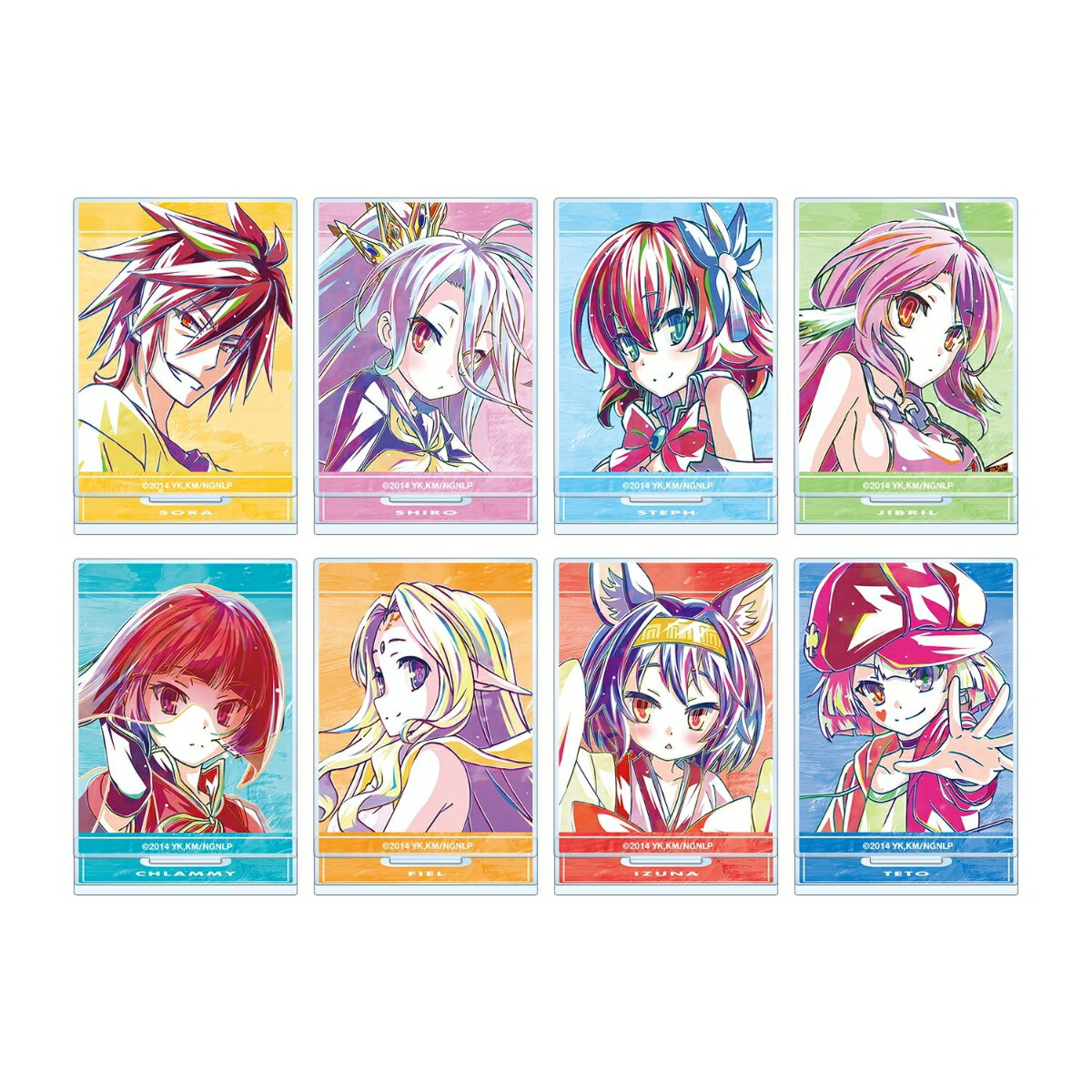ノーゲーム・ノーライフトレーディング Ani-Art 第2弾 アクリルスタンド(BOX＝8個)
