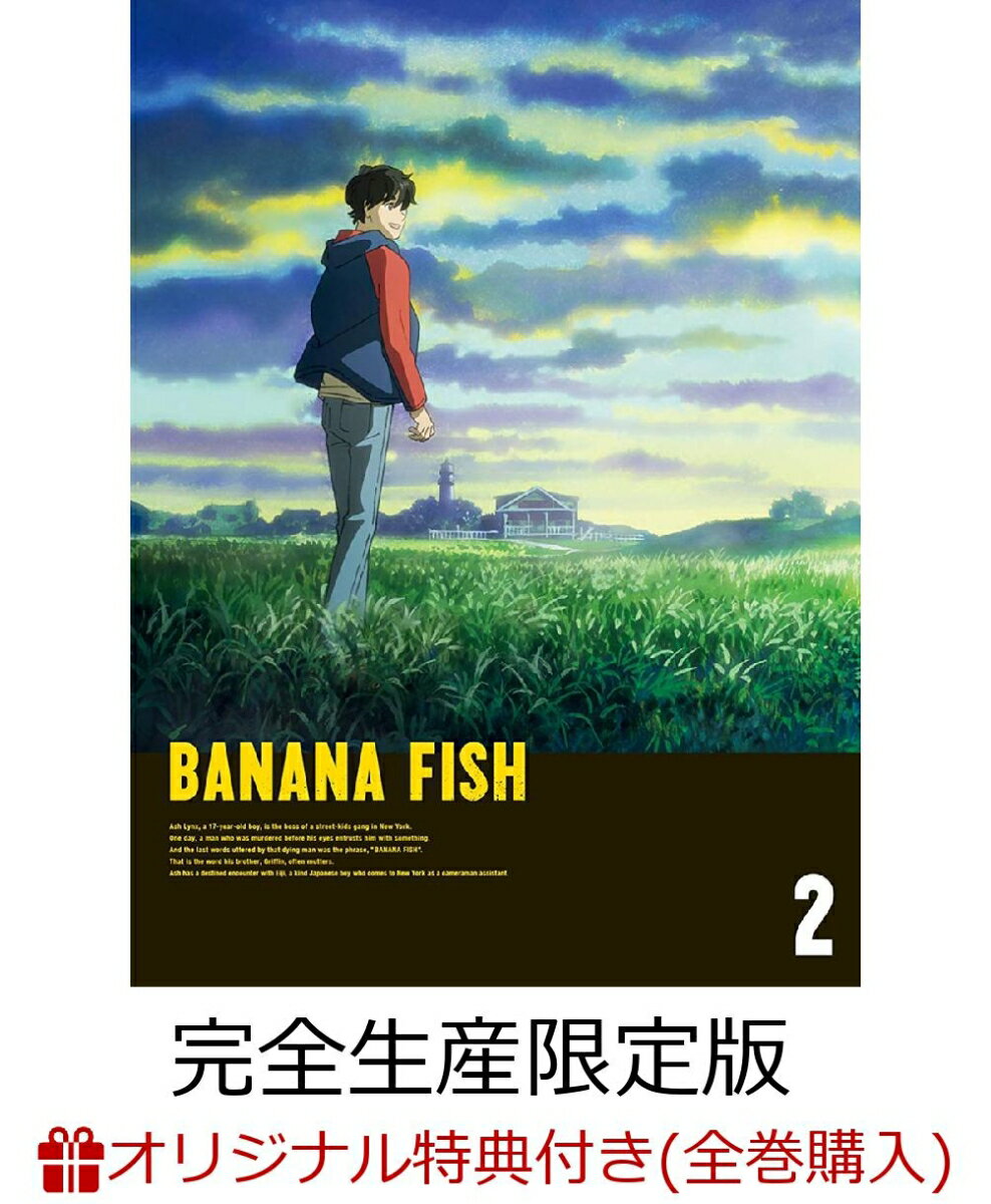 【楽天ブックス+店舖共通全巻購入特典対象】BANANA FISH DVD BOX 2(完全生産限定版)