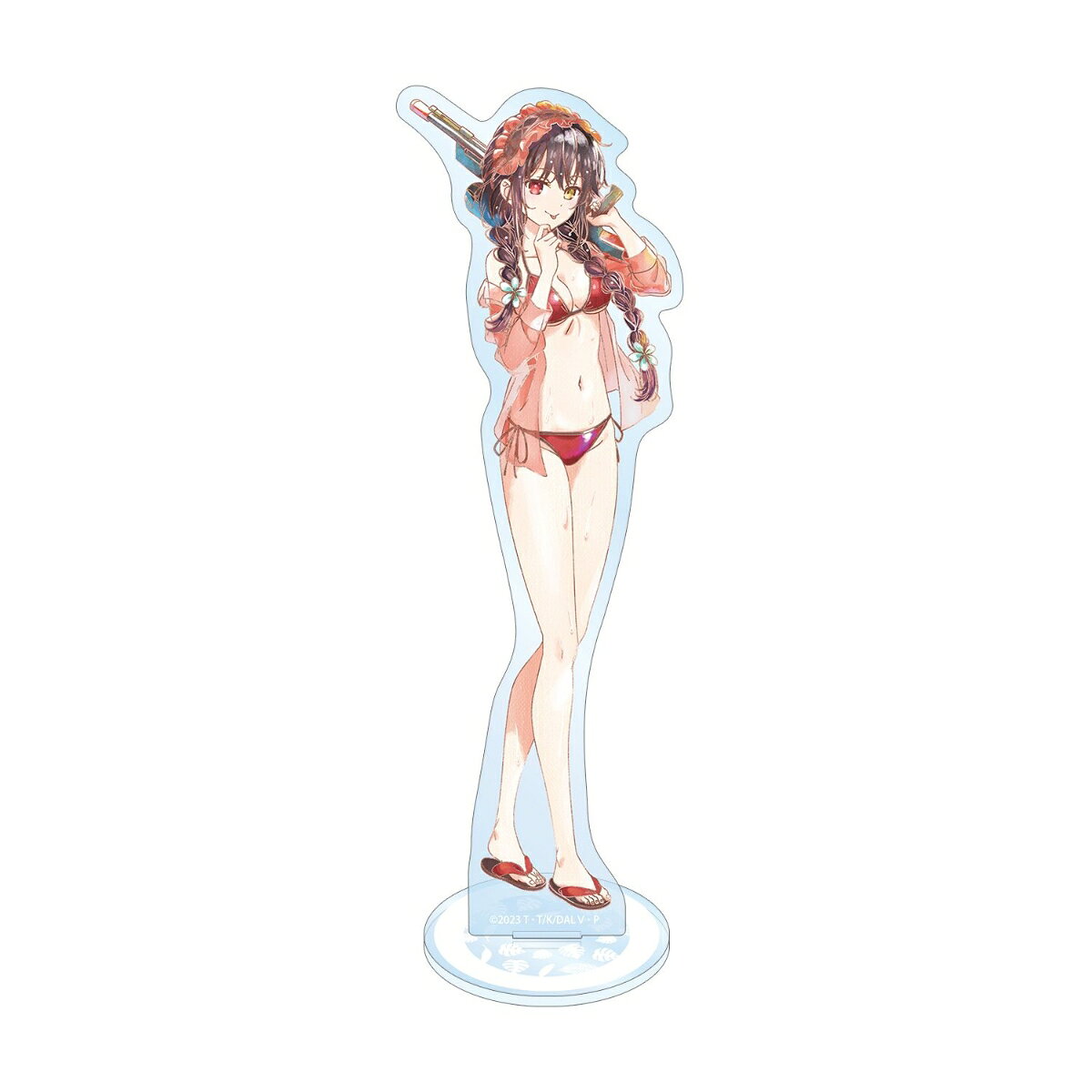 アニメ「デート・ア・ライブV」描き下ろし 時崎狂三 デート・ア・バカンスver. Ani-Art aqua label BIGアクリルスタンド