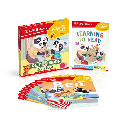 DK Super Phonics My First Decodable Stories Pet Shop Panda DK SUPER PHONICS MY 1ST DECODA 