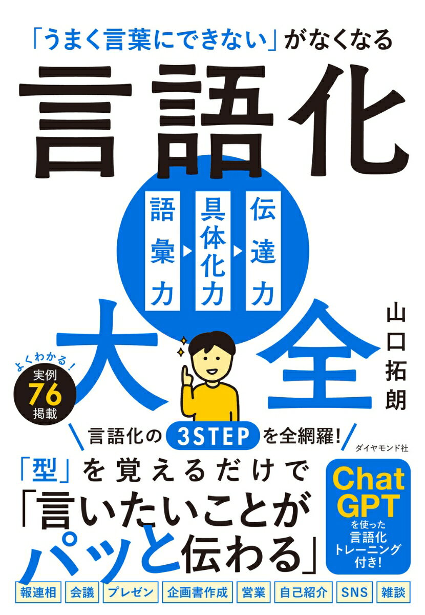 言語化の本丸は、具体化にあり！「事実」は「５Ｗ３Ｈ」で、「意見・感想」は「なぜ→たとえば」メソッドで具体化していく！