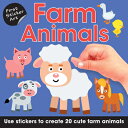 First Sticker Art: Farm Animals: Use Stickers to Create 20 Cute Farm Animals STICKERS-1ST STICKER ART FARM （First Sticker Art） Ksenya Savva