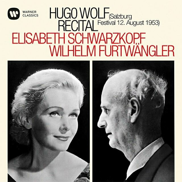 【輸入盤】歌曲集 エリーザベト・シュヴァルツコップ、ヴィルヘルム・フルトヴェングラー（1953年ザルツブルク・ライヴ）