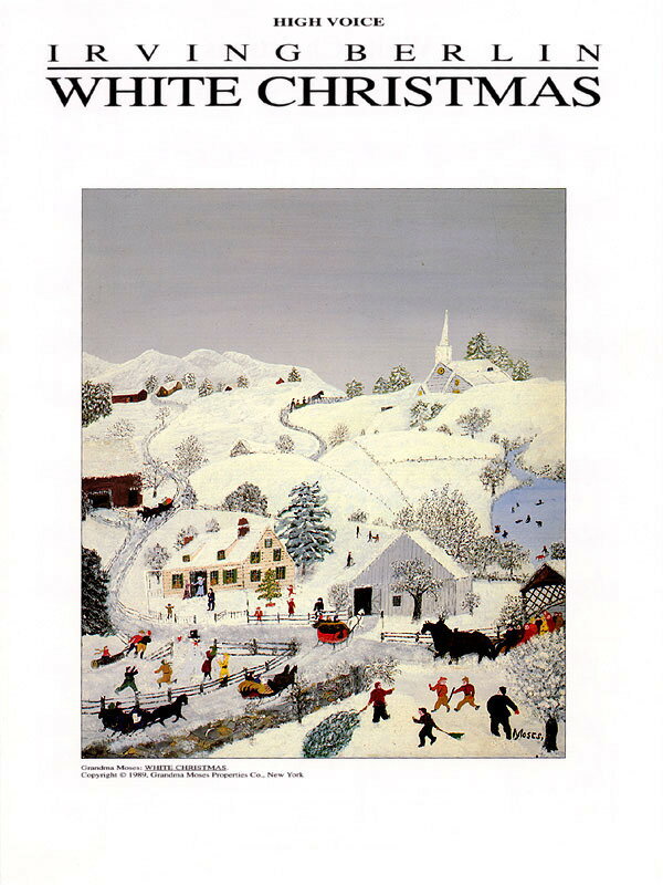 【輸入楽譜】バーリン, Irving: ホワイト・クリスマス(高声用)