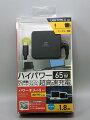 コネクタ形状　　　　　　USB Type-C オス
外形寸法	　　　　　　　 約　幅55×厚さ58×高さ28 ( mm )
重量 215g
定格入力電圧 AC100-240V 50/60Hz
定格出力電流 5V/3A, 9V/3A, 15V/3A, 20V/3.25A
使用温度　　　 0〜40℃
プラグ スウィング構造（格納式）
ケーブル長 1.8m
カラー Black