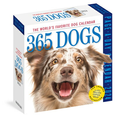 365 Dogs Page-A-Day Calendar 2024: The World's Favorite Dog CAL 2024 [ Workman Calendars ]