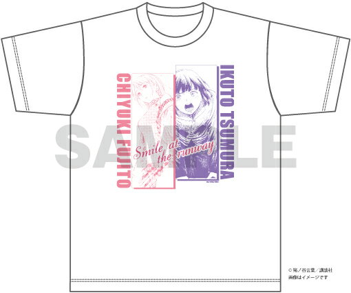 【楽天ブックス限定グッズ】週マガネットショップ　ランウェイで笑って　Tシャツ（Lサイズ）