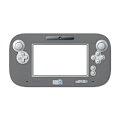 シリコンもち肌カバー for Wii U GamePad ブラックの画像