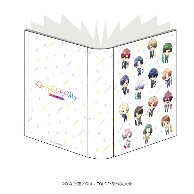 プレミアムポストカードホルダー「Opus.COLORs」01/ちりばめデザイン(公式イラスト)【グッズ】