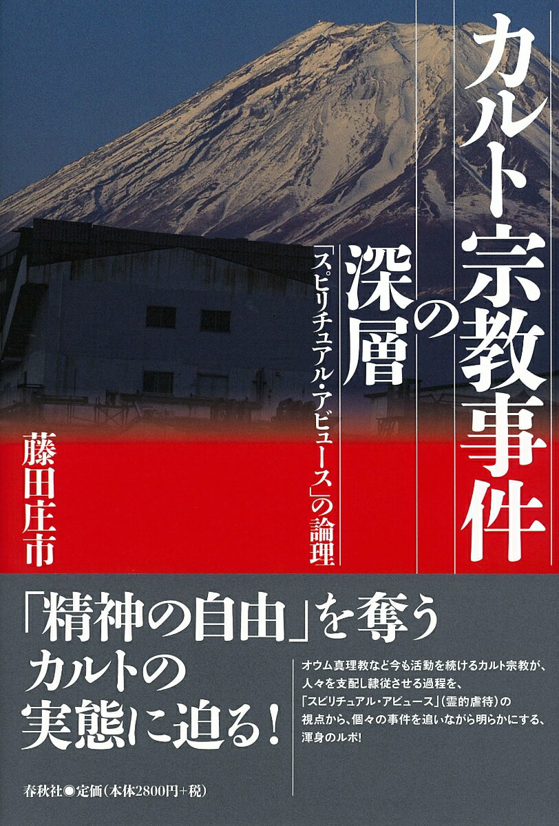 カルト宗教事件の深層 「スピリチュアル アビュース」の論理 藤田 庄市