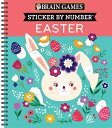 Brain Games - Sticker by Number: Easter BRAIN GAMES - STICKER BY NUMBE （Brain Games - Sticker by Number） 