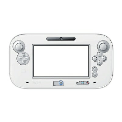 シリコンもち肌カバー for Wii U GamePad ホワイトの画像