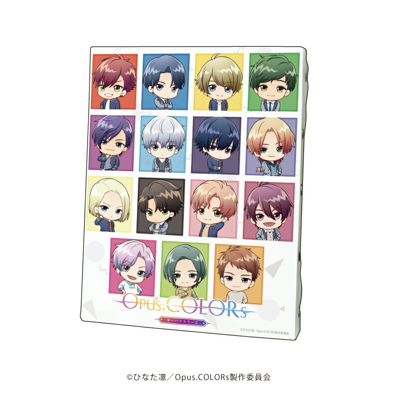 キャンバスアート「Opus.COLORs」01/集合デザイン(公式イラスト)【グッズ】
