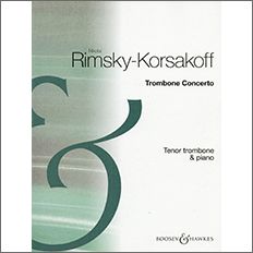 【輸入楽譜】リムスキー=コルサコフ, Nikolai Andreevich: トロンボーン協奏曲 変ロ長調