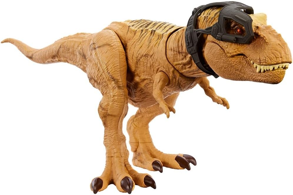 マテル ジュラシックワールド(JURASSIC WORLD) サイドアタック！ほえる T-レックス【恐竜 おもちゃ】【全長:約49cm】…