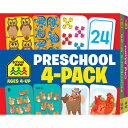 School Zone Preschool 4-Pack Flash Cards PRESCHOOL School Zone