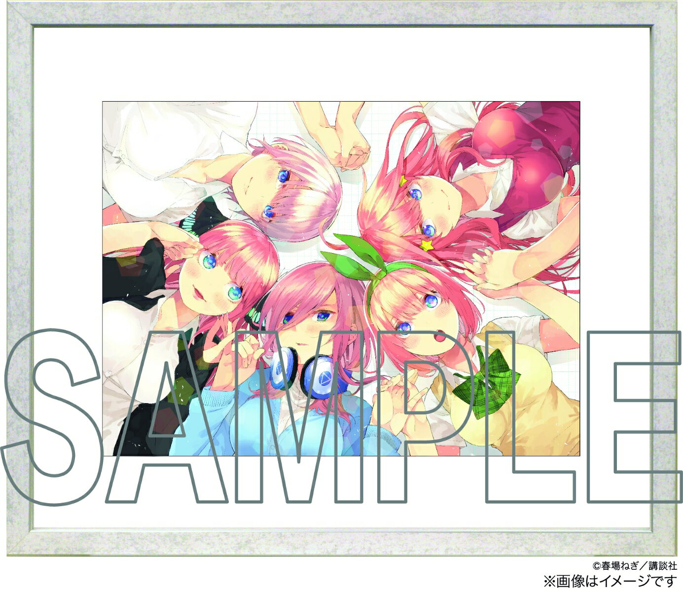 【楽天ブックス限定グッズ】週マガネットショップ 五等分の花嫁 複製原画A