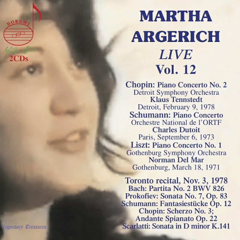 【輸入盤】マルタ・アルゲリッチ　ライヴ第12集（2CD）