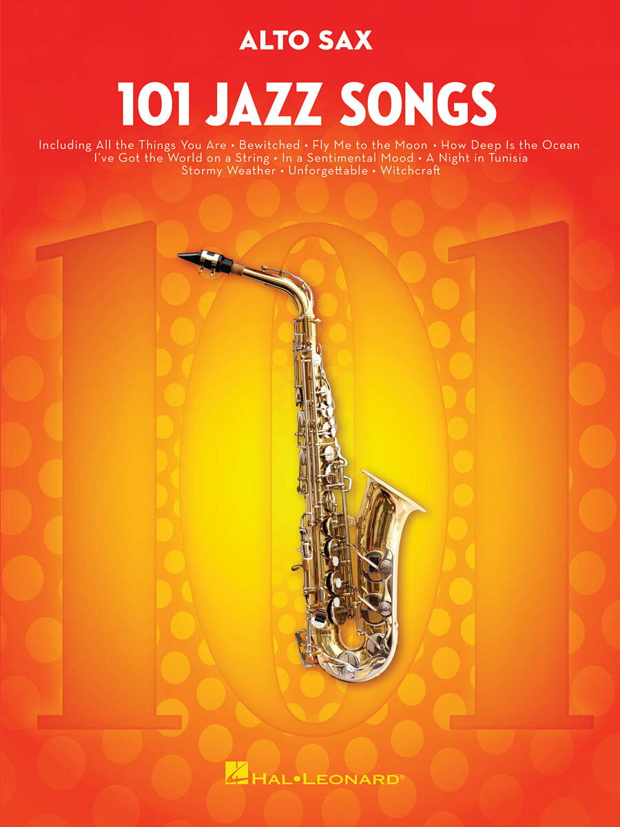【輸入楽譜】アルト・サクソフォンのための101のジャズ・ソング