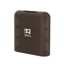 カードケース 24枚収納 for Nintendo Switch 2 クリアブラック