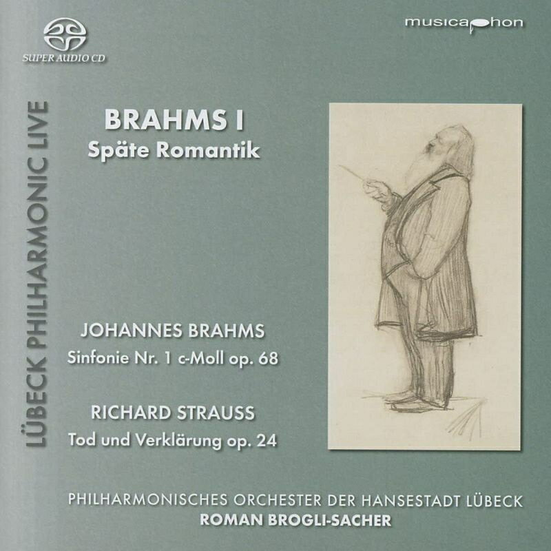 【輸入盤】ブラームス：交響曲第1番、R.シュトラウス：死と浄化 ロマン・ブローリ＝ザッハー＆リューベック・フィル