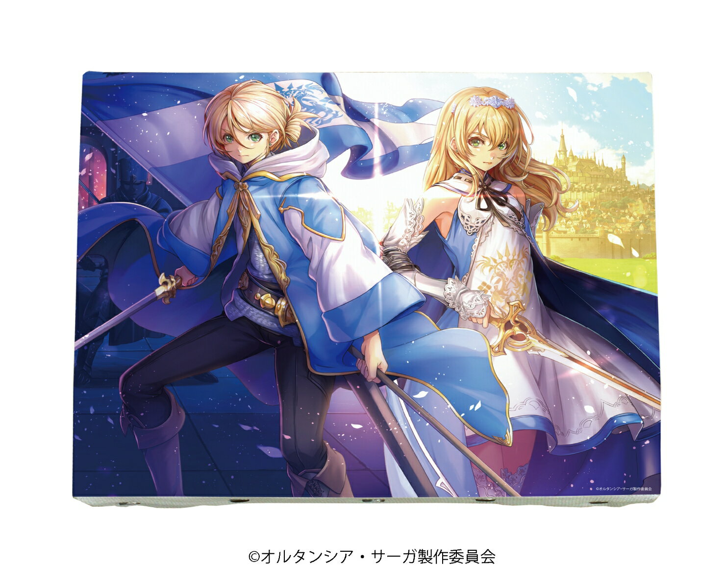 キャンバスアート「オルタンシア・サーガ」01/マリユス&マリエル【グッズ】