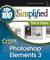 * This value-priced full-color book presents 100 techniques to help digital photography buffs do more in less time using the latest version of Photoshop Elements, the popular image-editing program that offers most of the features of Photoshop at a fraction of the cost
* Organized into ten chapters, with ten tasks per chapter, the book presents timesaving tips, cool secrets, and productivity tricks to help Photoshop Elements users move beyond the basics
* Two-page tutorials use full-color screen shots, numbered instructions, and minimal text to guide visual learners step by step through each technique