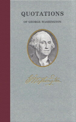 About 100 comments about life, government, politics, culture and interpersonal relations from America's first president. The new series look features a classic portrait of the author on the front cover with his signature printed below in gold foil.